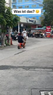 Ein merkwürdiges Gefährt #thailand