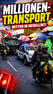 🚨 MILLIONEN-TRANSPORT MITTEN IN MEDELLÍN?! 😳🇨🇴
Ich war gerade in Medellín unterwegs, als plötzlich eine riesige Polizeieskorte an mir vorbeifuhr.
Mehrere Motorräder, Polizeiautos mit heulenden Sirenen und mittendrin gleich zwei Geldtransporter. 💰
Da fragt man sich natürlich sofort: Wie viel Geld wird da gerade eigentlich transportiert?
So eine Eskorte sieht man definitiv nicht jeden Tag. 😳
Was glaubt ihr, wie viele Millionen da drin waren? 👀👇
#Kolumbien #Medellin #Polizei #Reisen #Shorts