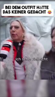 Bei DEM Outfit hätte das keiner gedacht 😂