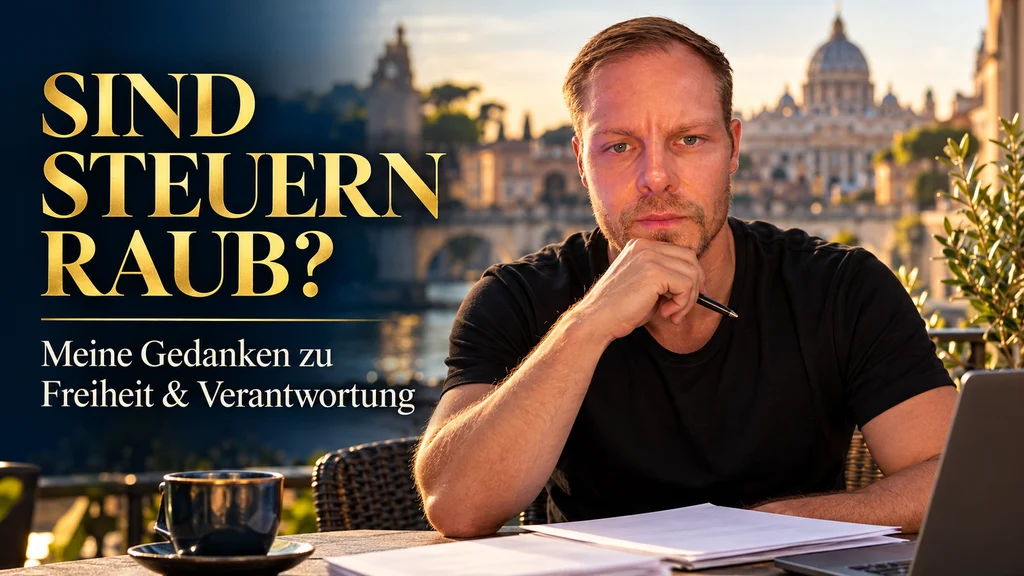 Sind Steuern Raub? Meine Gedanken zu Eigentum, Staat und Verantwortung