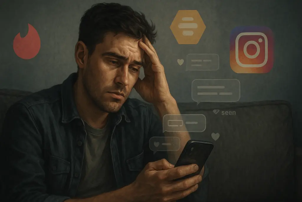 🧠 Warum mich Dating-Apps langsam krank machen – ein ehrlicher Blick hinter die Matches