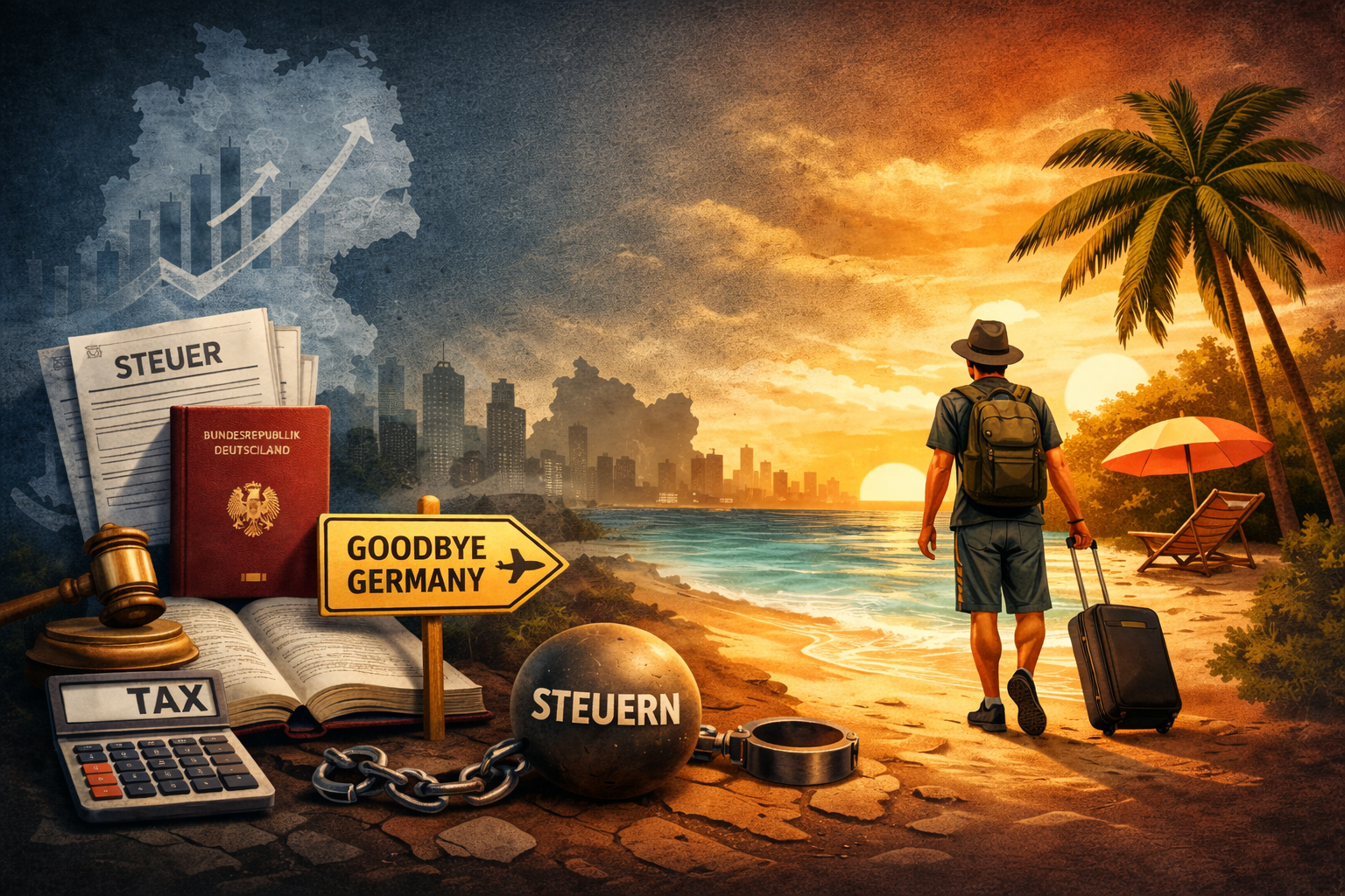 Die übersehene Steuerfalle nach dem Wegzug: Warum § 49 EStG für digitale Nomaden entscheidend ist