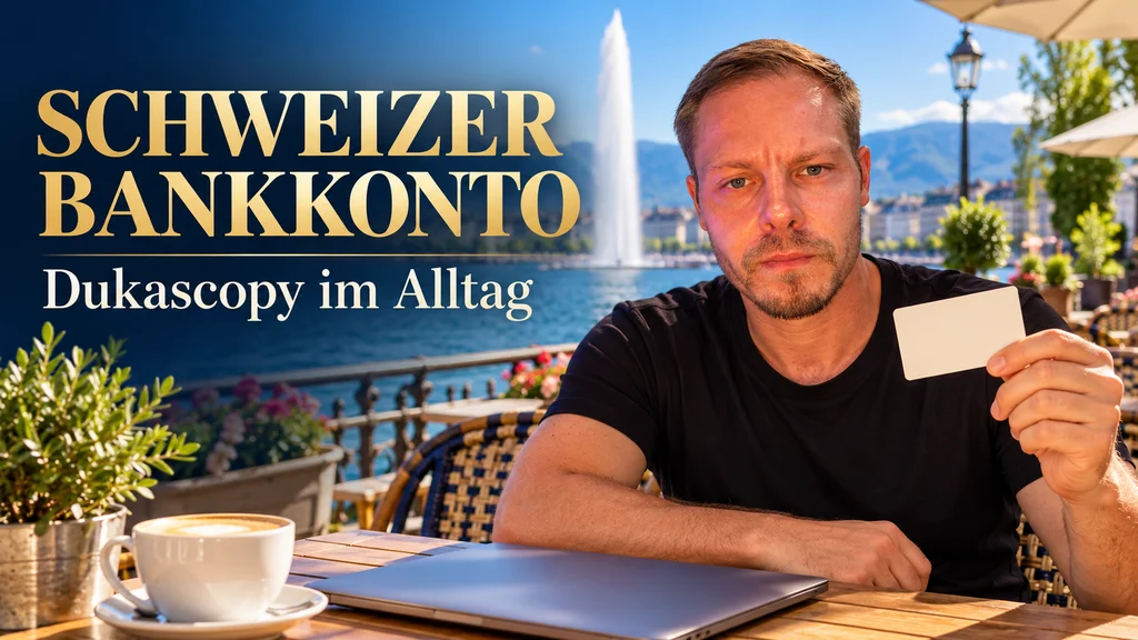 Schweizer Bankkonto online eröffnen: Meine Erfahrungen mit Dukascopy