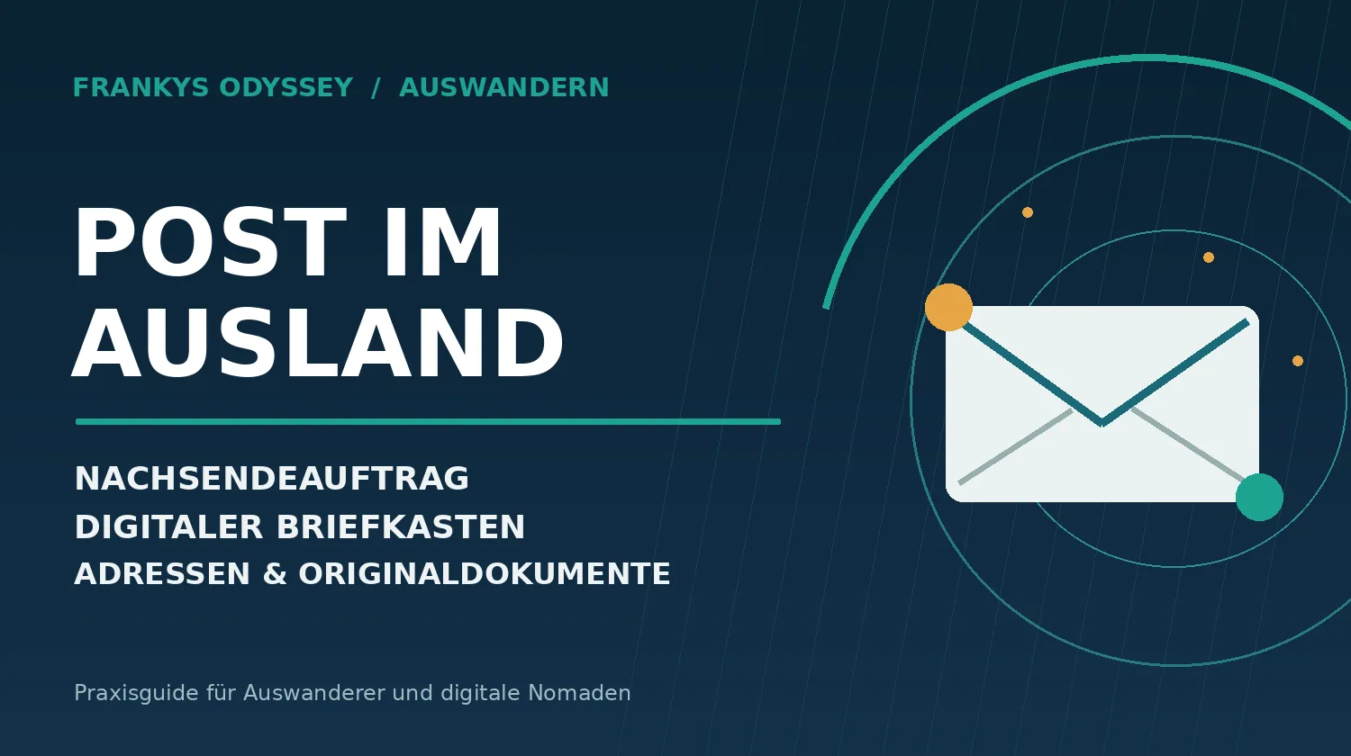 Post nach dem Auswandern empfangen: Nachsendeauftrag, digitale Post und sichere Adressen