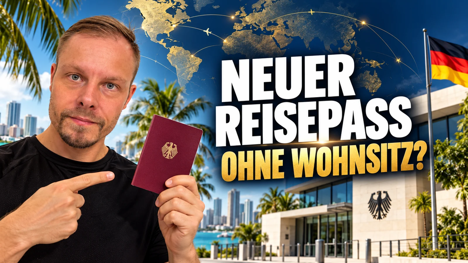 Reisepass im Ausland beantragen: So klappt es ohne Wohnsitz in Deutschland